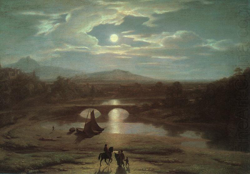 Washington Allston Moonlit Landscape china oil painting image